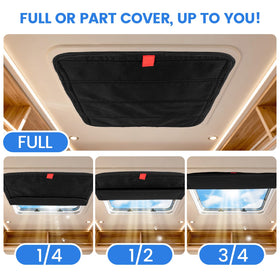 funomo closeup three-layer fabric highlighting superior blackout insulation