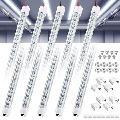 Funtery front packaging showing eight LED bars and kit, quick kit identification benefit