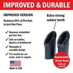 FUR-EEL PRO 2.0 next to a hand to show compact size