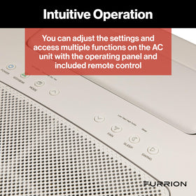 Detachable filter removed from Furrion Chill Cube highlighting easy cleaning and maintenance benefit