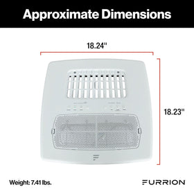 Furrion Chill Cube detachable filter close-up for easy cleaning and maintenance