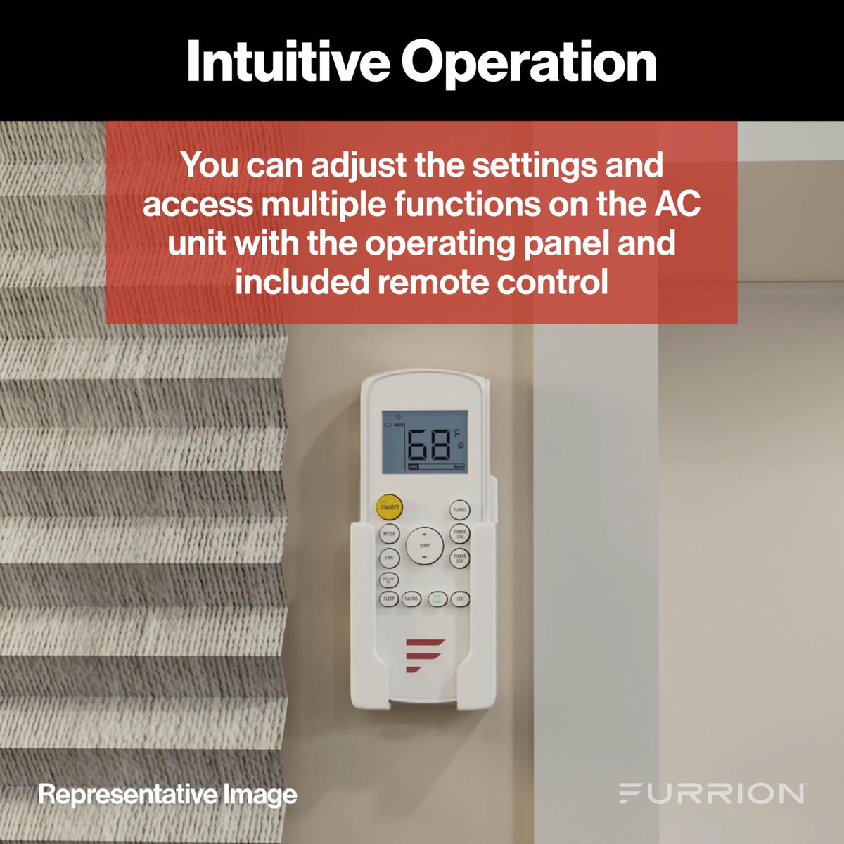 Furrion Chill Cube remote and control panel showing precise temperature and mode control