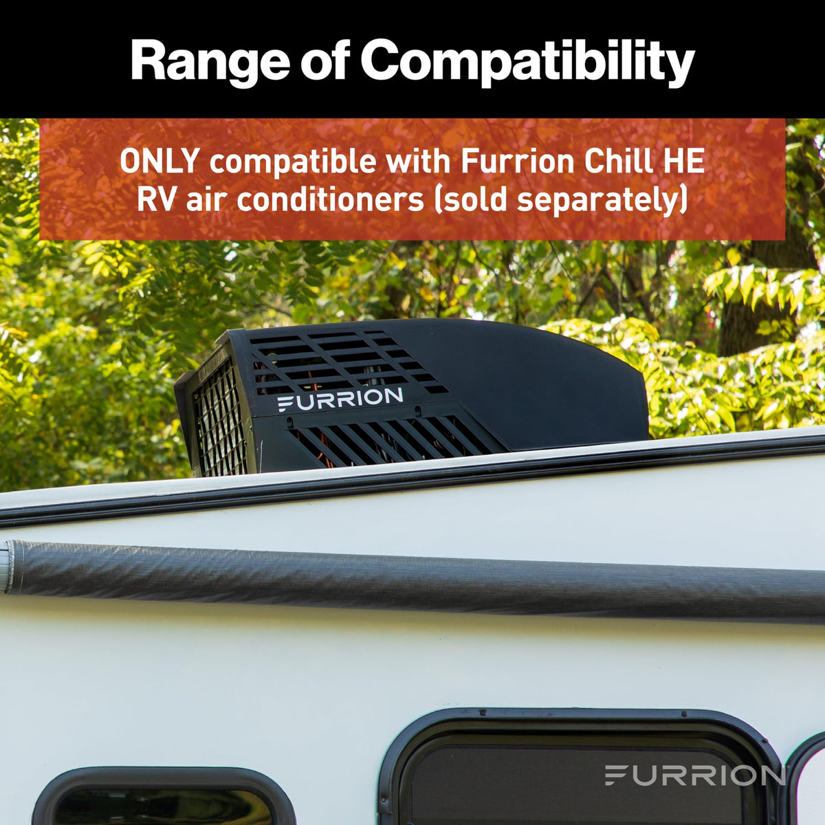 Furrion thermostat label and model sticker for quick identification benefit