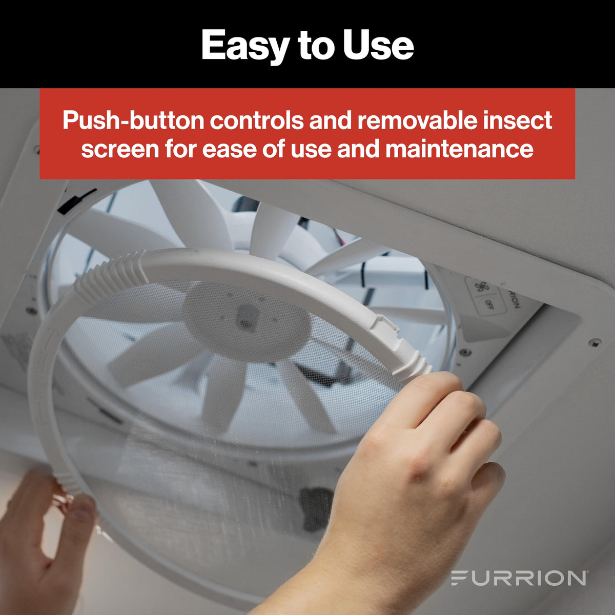 Furrion dimensions and 6-inch trim ring showing fitment clarity benefit