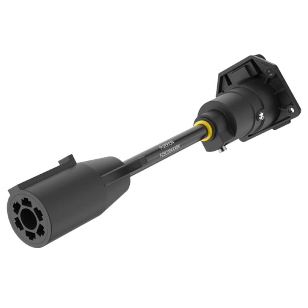 Furrion adapter front view showing compact design and easy install