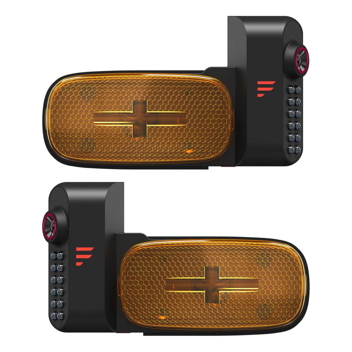 Furrion Vision S+ front view of side camera pair showing improved side visibility