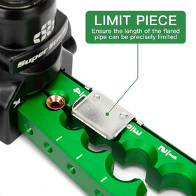 FURVOCHY tube cutter detail focused on cutting wheel for clean square tube ends