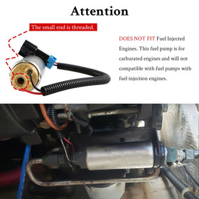 FUSCH pump beside ruler showing scale for correct fitment verification benefit