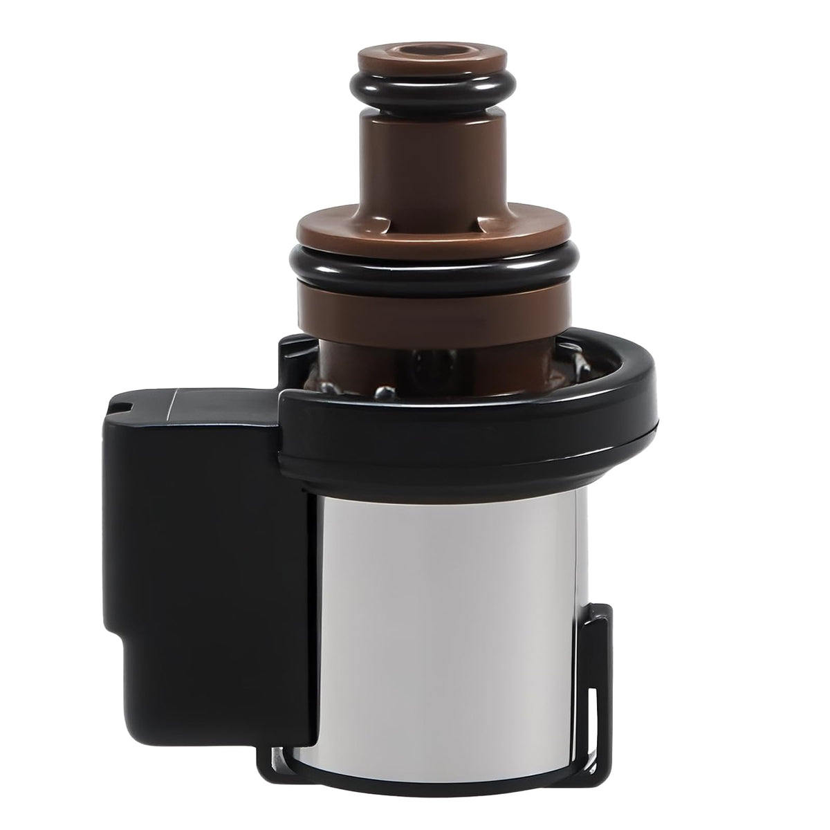 FUSCH torque converter solenoid front view showing fit and mounting benefit