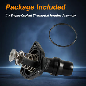 FUSCH thermostat assembly next to ruler showing compact size for easy handling