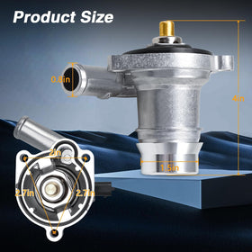 FUSCH close-up of thermostat seat for precise fit and reliable temperature control