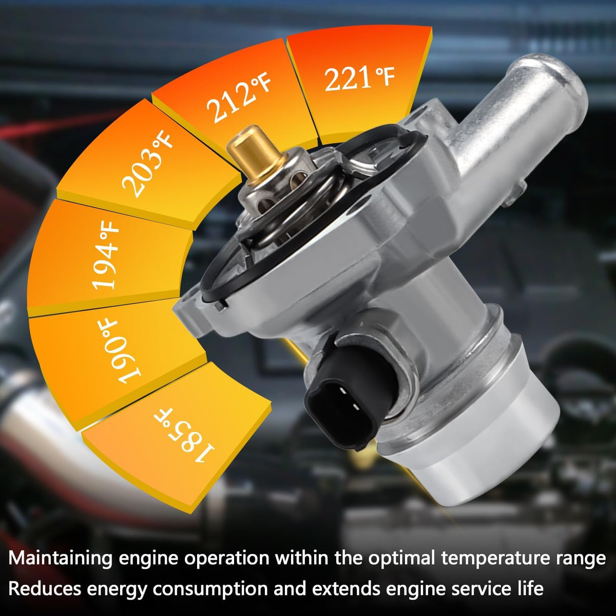 FUSCH retail packaging and label showing OEM-compatible part identification benefit