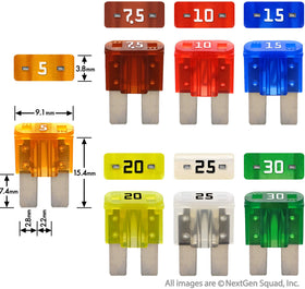 FuseTech fuse seated in vehicle fuse box demonstrating quick replacement benefit