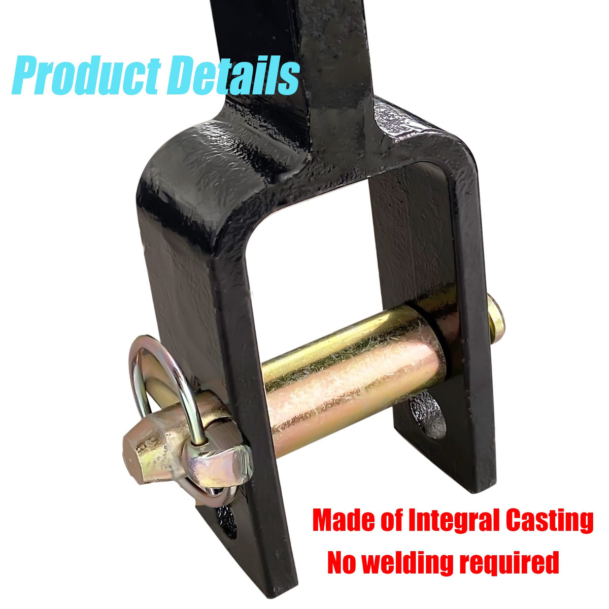 FUYEAR included hardware pin spring and sleeve displayed for quick installation benefit