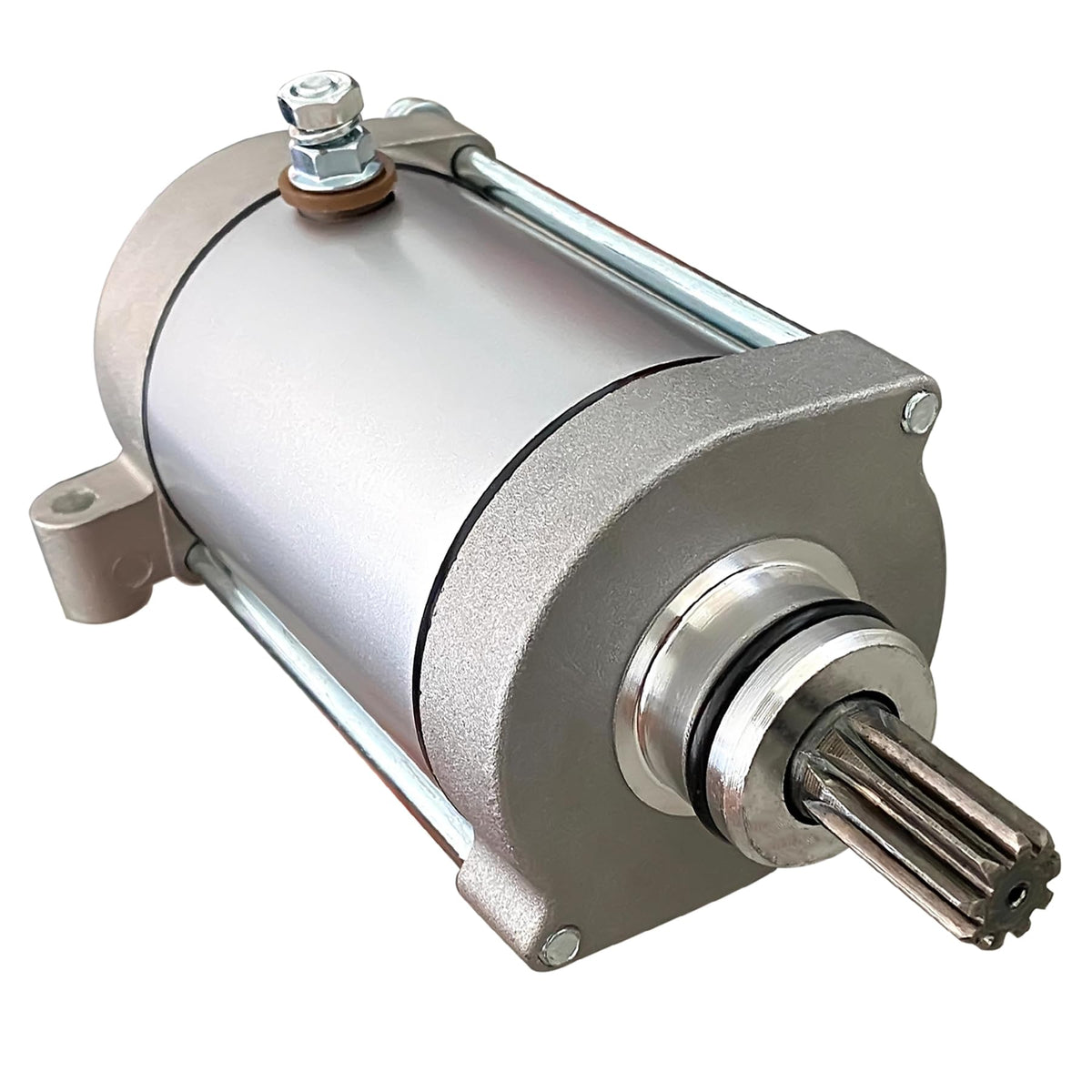 FUYEAR starter motor front view showing robust housing and fitment benefit