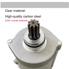 Close-up of FUYEAR starter gear teeth highlighting precise engagement benefit