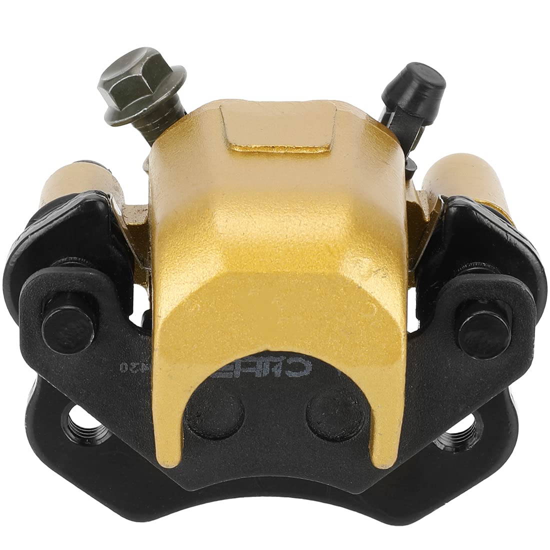 FVRITO caliper mounted on go-kart illustrating easy bolt-on replacement