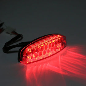 FVRITO tail light mounted on quad showing clear rear signaling benefit
