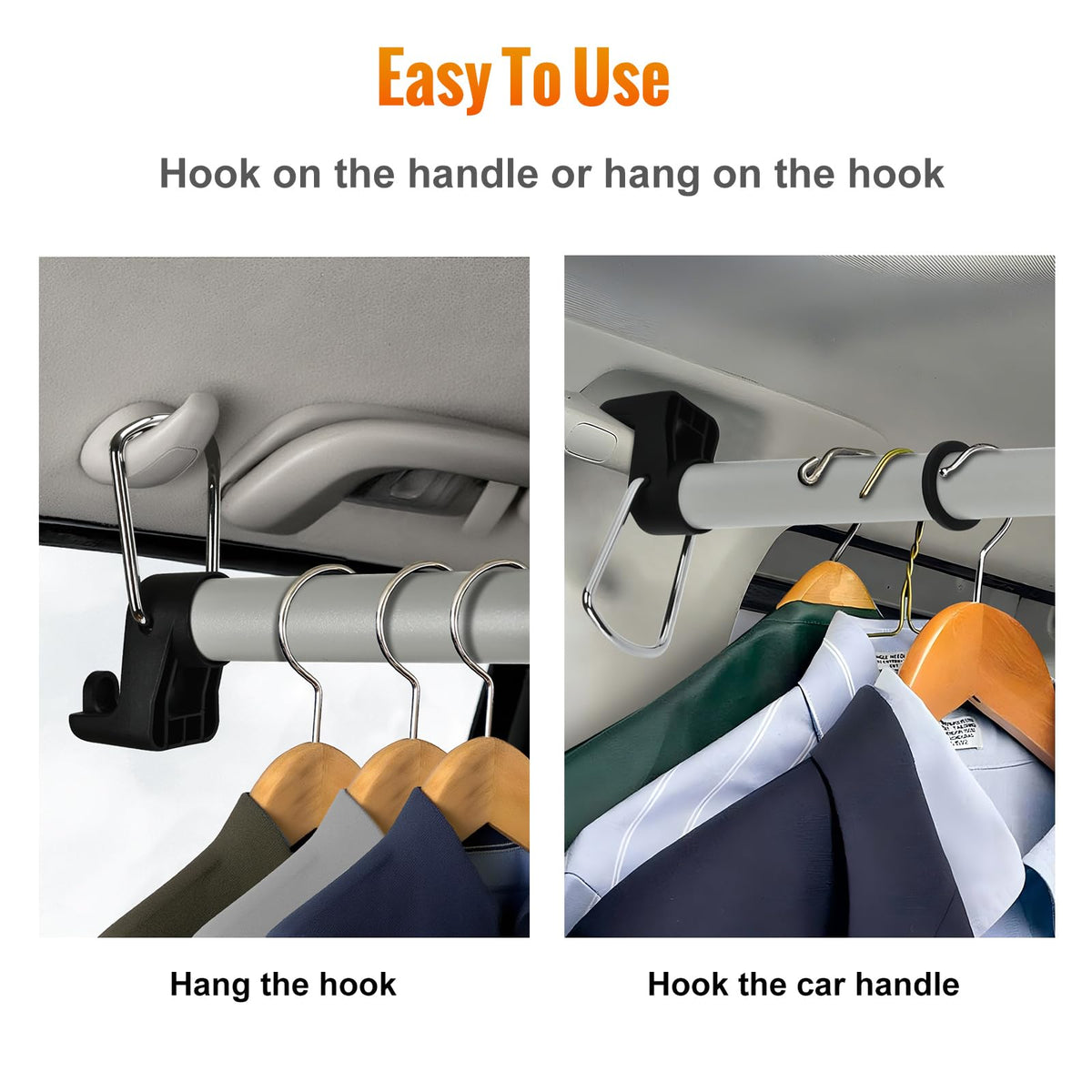 FVNANL dual hook ends illustrating versatile mounting options