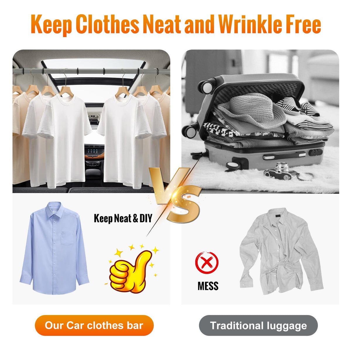 FVNANL in-car lifestyle with neat jackets for professional appearance