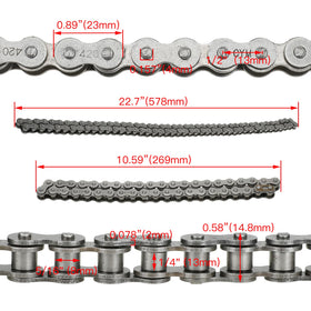 FVRITO chain breaker with master links displayed for easy onsite repairs