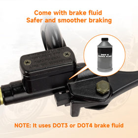 FVRITO brake bleeding demo showing clean connections and proper bleed