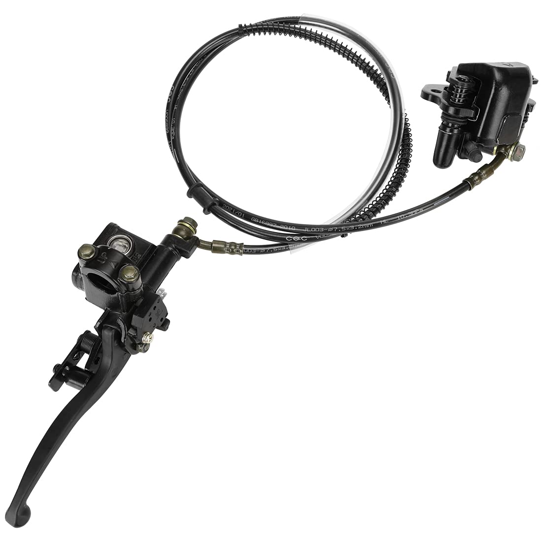 FVRITO brake lever close-up highlighting ergonomic perch for confident braking