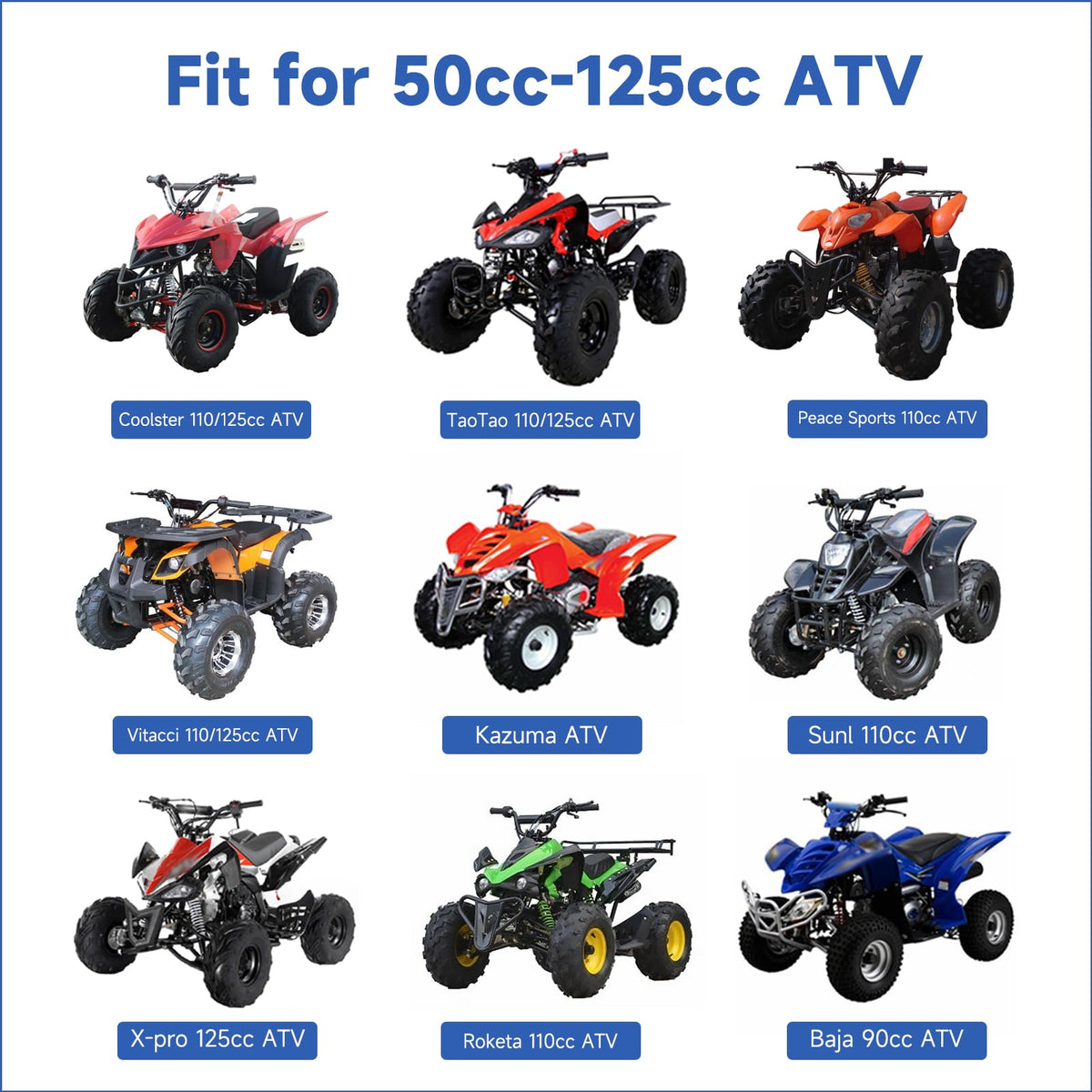 FVRITO complete kit laid out with carb, cables, filters and hardware for convenience