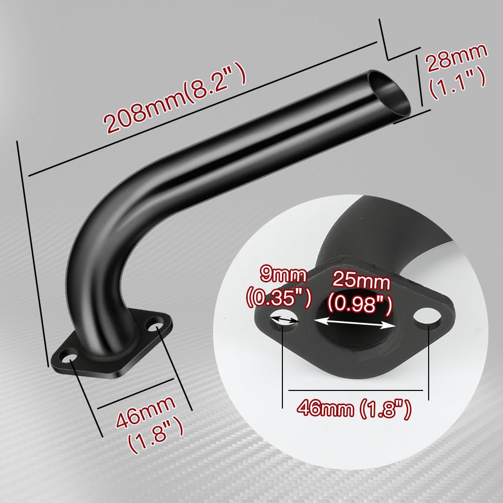FVRITO pipe flange and bolts displaying included mounting hardware