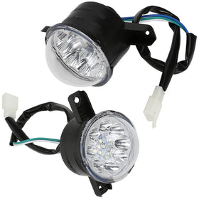 FVRITO front-facing headlight showing clean lens and mounting for clear visibility