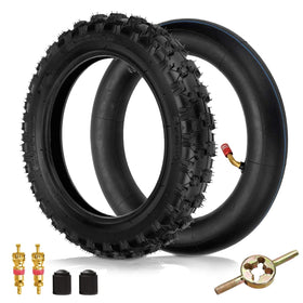 FVRITO front packaging showing 2.50-10 tire kit and tools for easy replacement