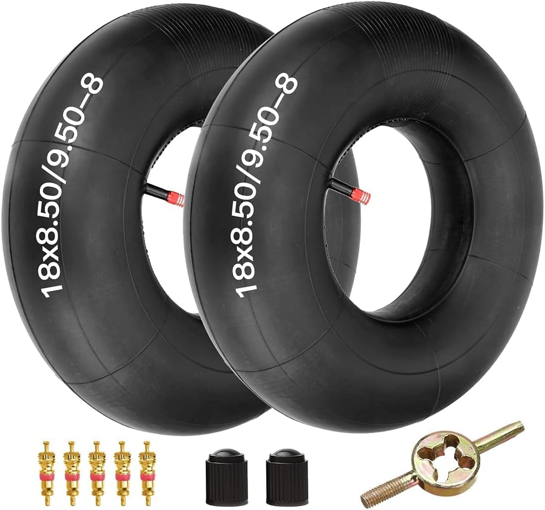 FVRITO front view of inner tube showing label and size fitting for quick identification