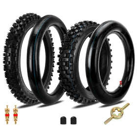 FVRITO front tire full view showing fit and performance benefit