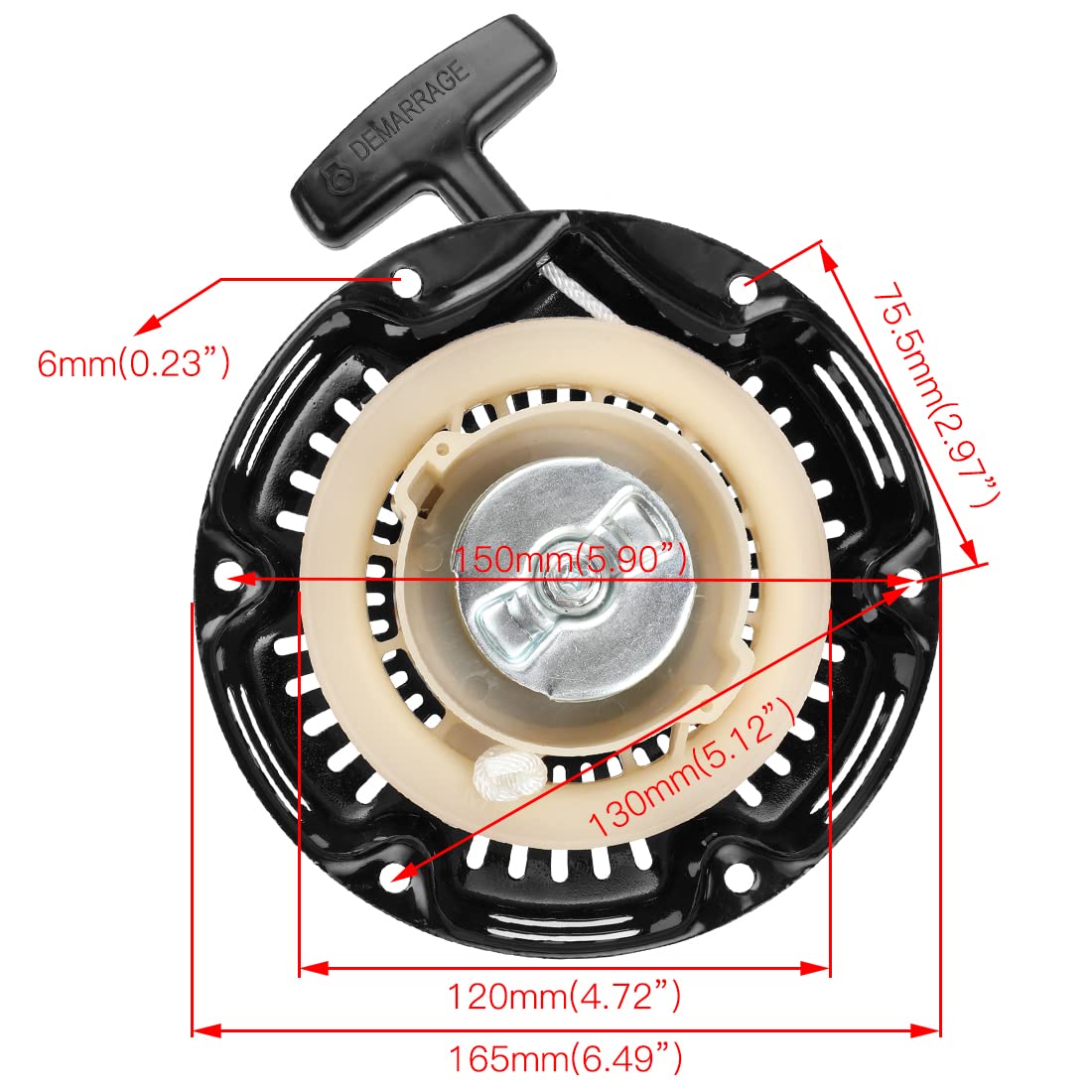 FVRITO included bolts and wrench for fast, complete installation