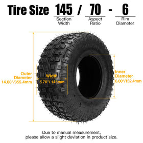 FVRITO inner tube laid flat as spare, offering quick-repair peace of mind