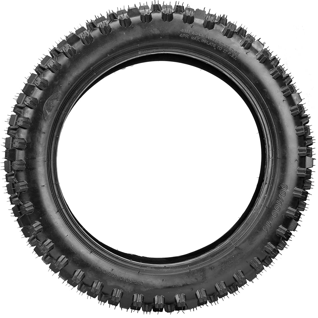FVRITO tire mounted on a 14-inch rim demonstrating correct fitment