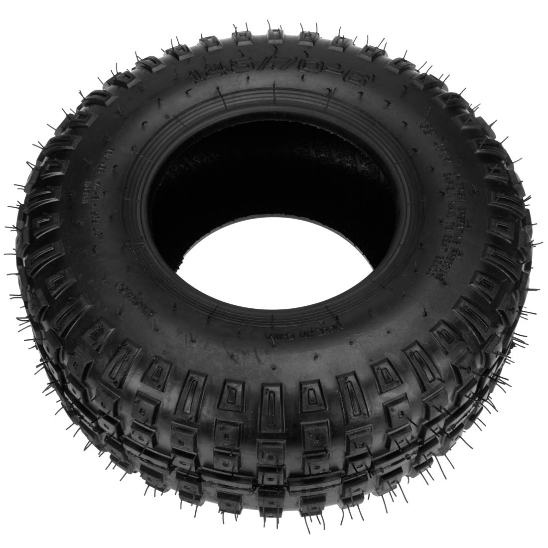 FVRITO tire mounted on a 6-inch rim demonstrating correct fitment