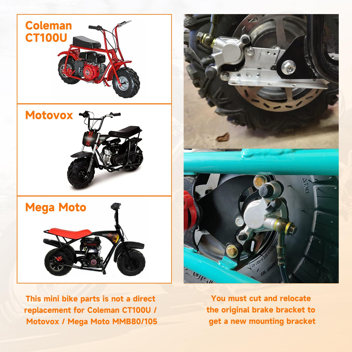 FVRITO mounted on Baja Doodle Bug demonstrating fit and stronger stopping