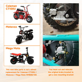 FVRITO mounted on Baja Doodle Bug demonstrating fit and stronger stopping