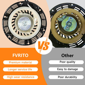 FVRITO mounted on Coleman CT200U demonstrating correct fit and restored starting function