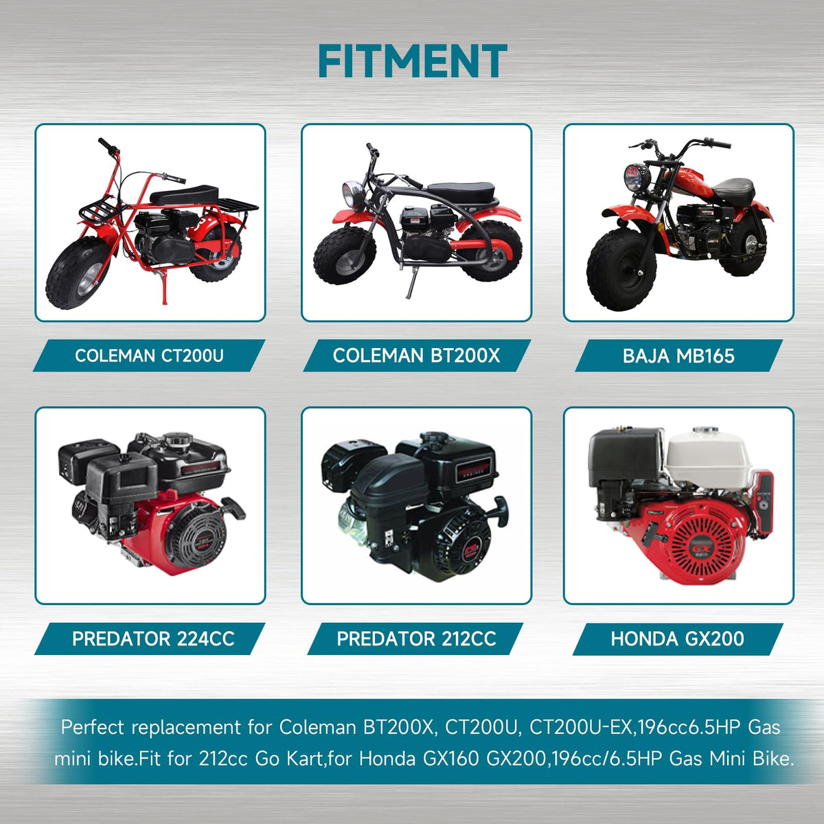 FVRITO muffler mounted on go-kart showing tidy exhaust routing and safety