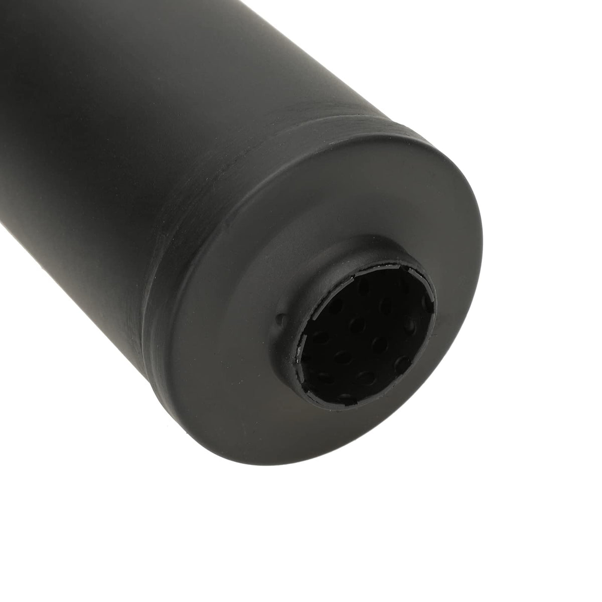 FVRITO packaged muffler with parts demonstrating ready-to-install convenience