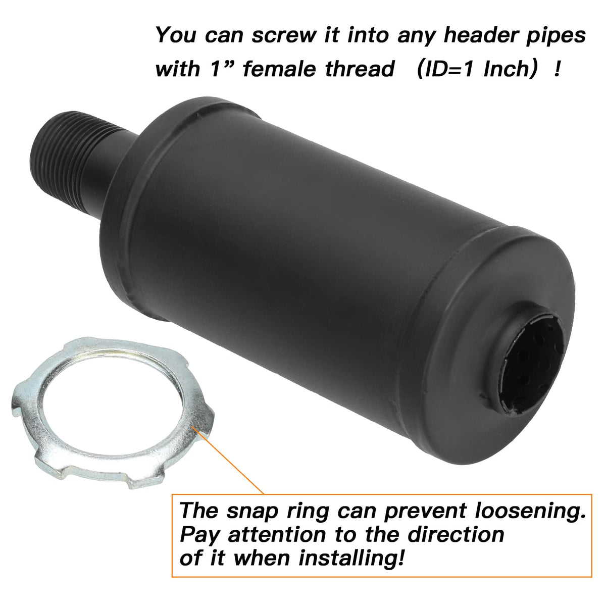 FVRITO side profile showing muffler size for easy fitment estimation