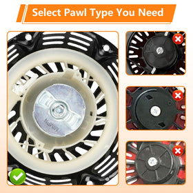 FVRITO packaging and included pull start sticker showing brand and included parts