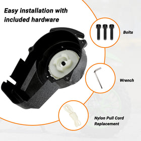 FVRITO starter mounted on flywheel demonstrating direct-fit reliability