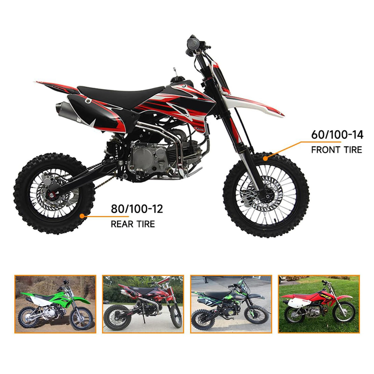 FVRITO rear tire full view indicating durable construction benefit