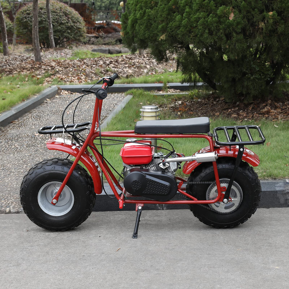 FVRITO side profile highlighting durable construction and sleek exhaust design benefit