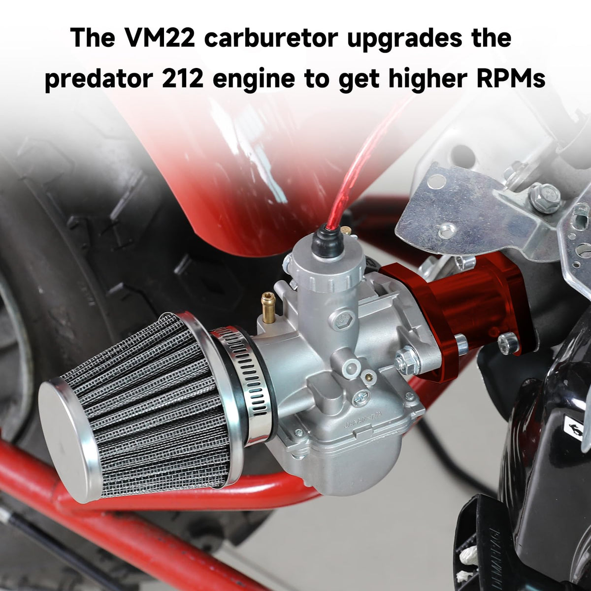 FVRITO installed on a mini bike showing improved throttle response and usability