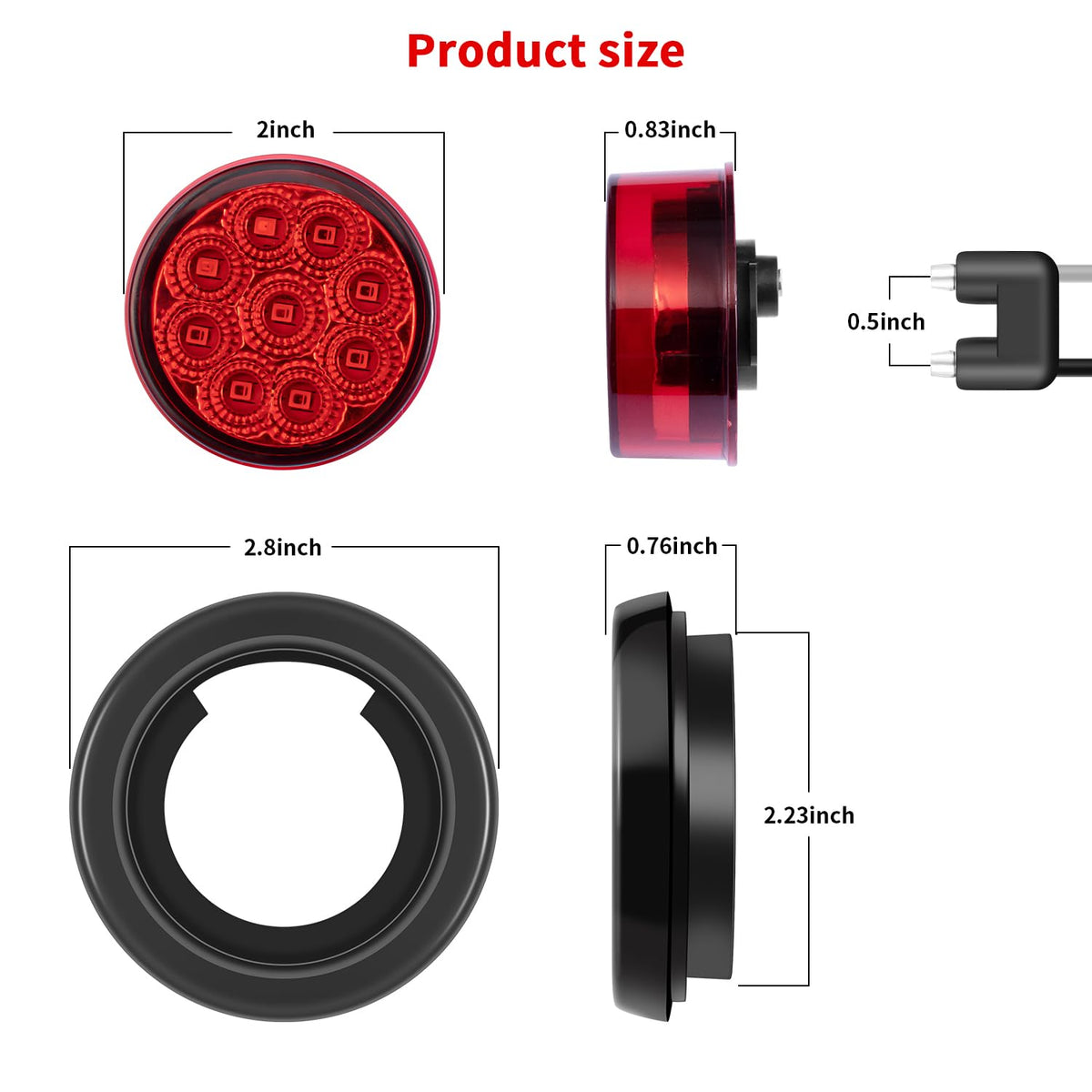 FXC sealed housing cross-section demonstrating waterproof protection and durability