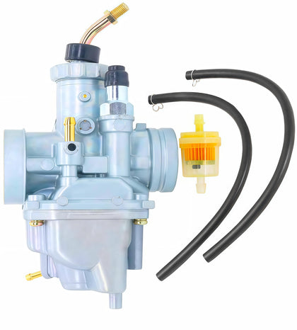 FYIYI carburetor front view showing ports and fit for Yamaha TTR125, improves reliability